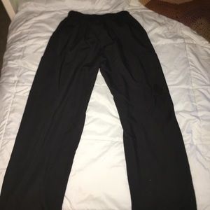 Scrubs, pants are a medium and shirts are small.